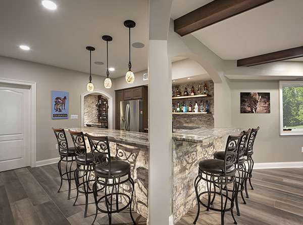 Stunning Award-Winning Basement Remodel in Clifton